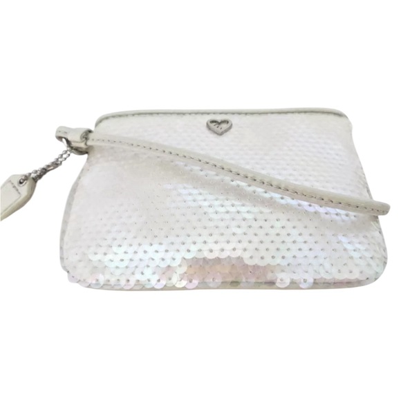 Vintage - Coach Special Edition Poppy Sequined Wristlet in Opal - Picture 3 of 4